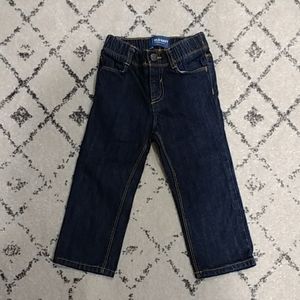 Old Navy Toddler Boys Pull-on Dark Wash Jeans 2T